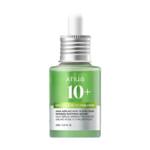ANUA AZELAIC ACID 10 HYALURON REDNESS SOOTHING SERUM